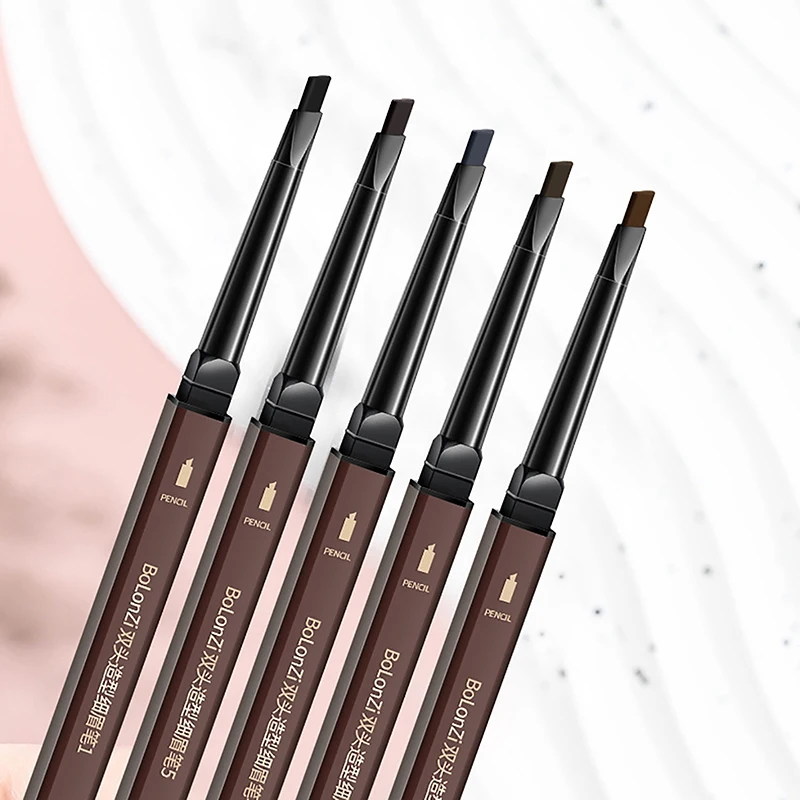 Double Head Eyebrow Pencil Long Lasting Waterproof 5 Colors Eyebrow Pen Tint Mascara Enhance Cosmetics Beauty Women Makeup