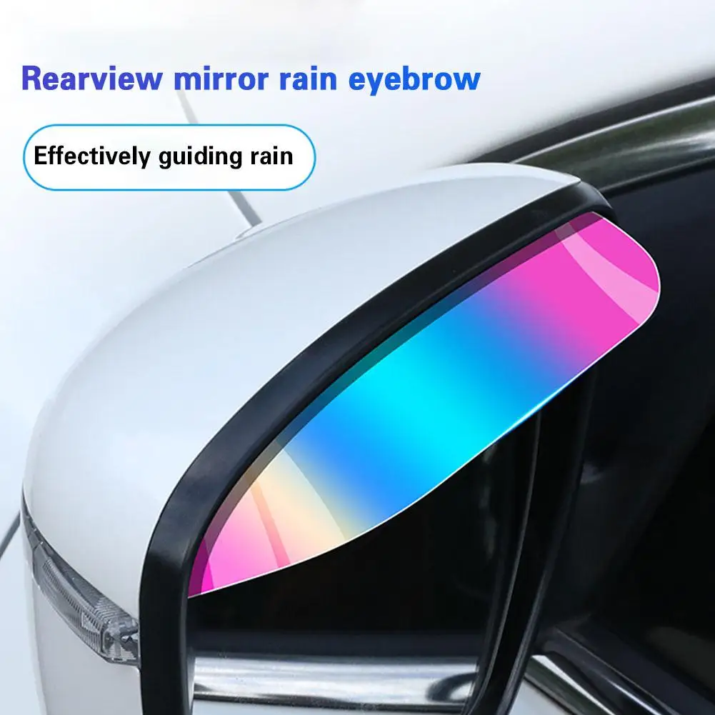 Espejo retrovisor Universal para coche, Protector de cejas para lluvia, I6G5, 1 par