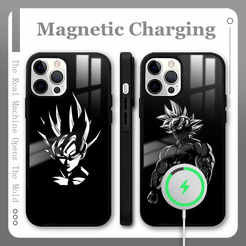 

Comic D-Dragon-B-BallS Saiyan Phone Case For iPhone 16 15 14 13 12 11 Pro Max Plus Mini Magnetic Magsafe Wireless Charging Cover