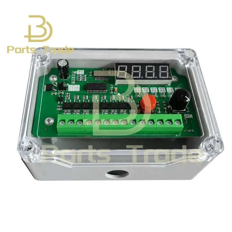 for QHK-8D Digital Display Programmable Pulse Injection Control Instrument 8 Way Precipitator Pulse Valve Controller 24V