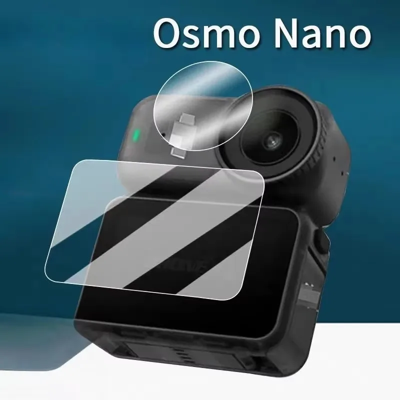 2set Tempered Glass For DJI Osmo Nano Protective Film Glas Screen Protector For DJI Osmo Nano