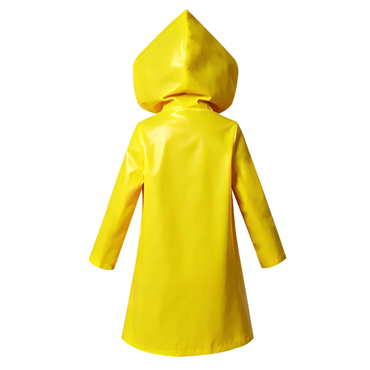 Picture 6: Little Nightmares 2 Six Cosplay Outfit | Yellow Hooded Raincoat Halloween Horror Costume for Carnival, Cosplay Party & Stage Per