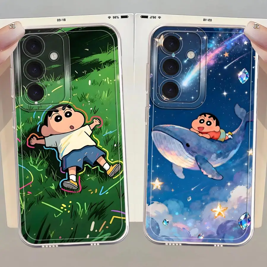Phone Cover Case for Samsung Galaxy A52 A31 A54 A15 A33 A52 A25 A51 A55 A23 A26 A24 A36 A13 A14 A16 A34 A35 A56 A50 Boy Whale