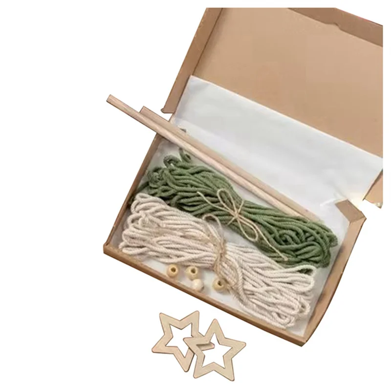 AA80-Pohon Natal Gantung Dinding Dekorasi Liburan Natal Pohon Natal DIY Mudah Dibuat