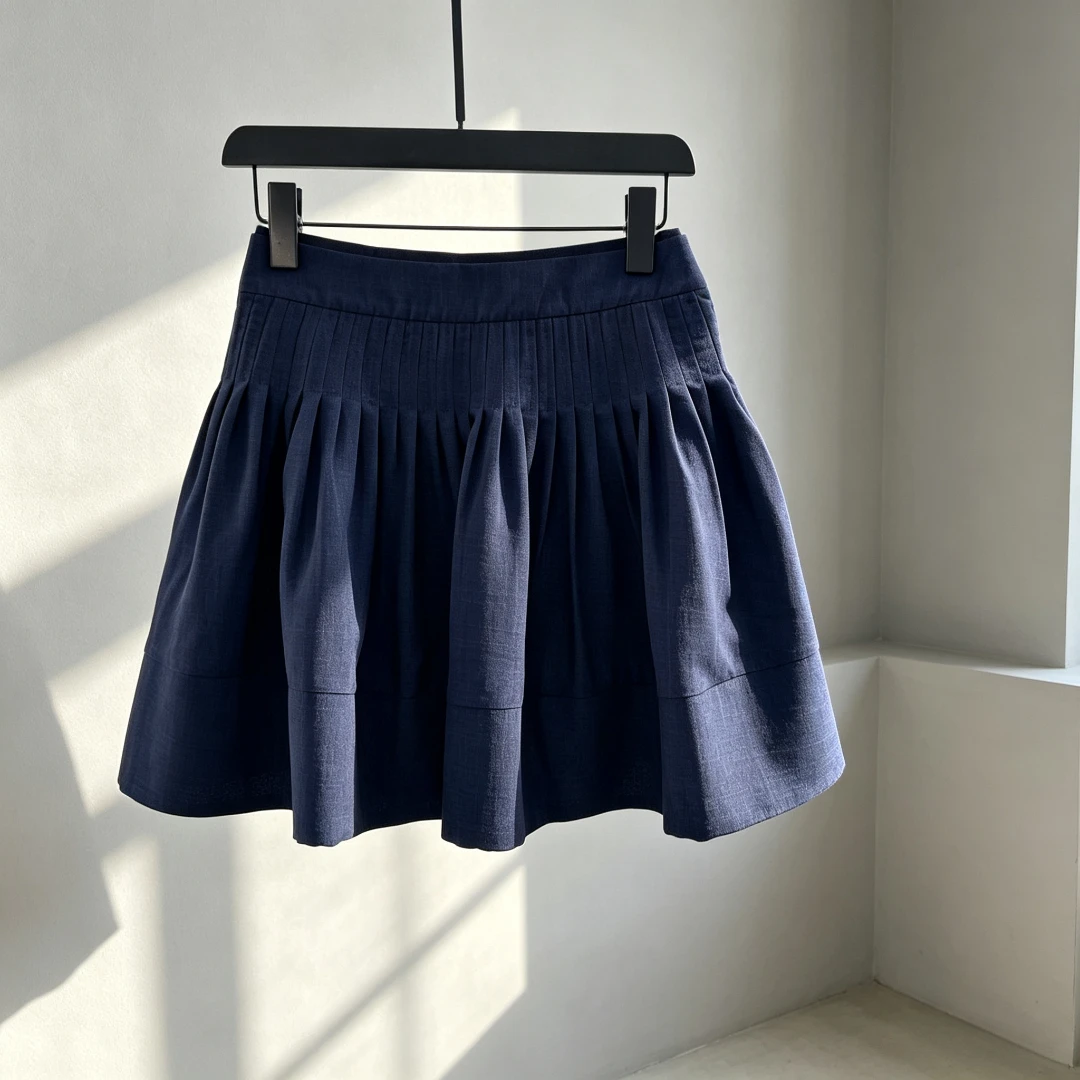 Women's Golf Pleated Skirt 2026 Fall New Korean Style Sporty Casual Trendy Baseball High Waist A-Line Quick-Dry Breathable Soft