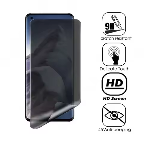Privacy Hydrogel Film for OPPO F11 F1 F3 F5 F7 F1S F9 R11S R17 R15 R9S Plus Pro OPPO Reno 35 10X ZOOM G Phone Screen Protector