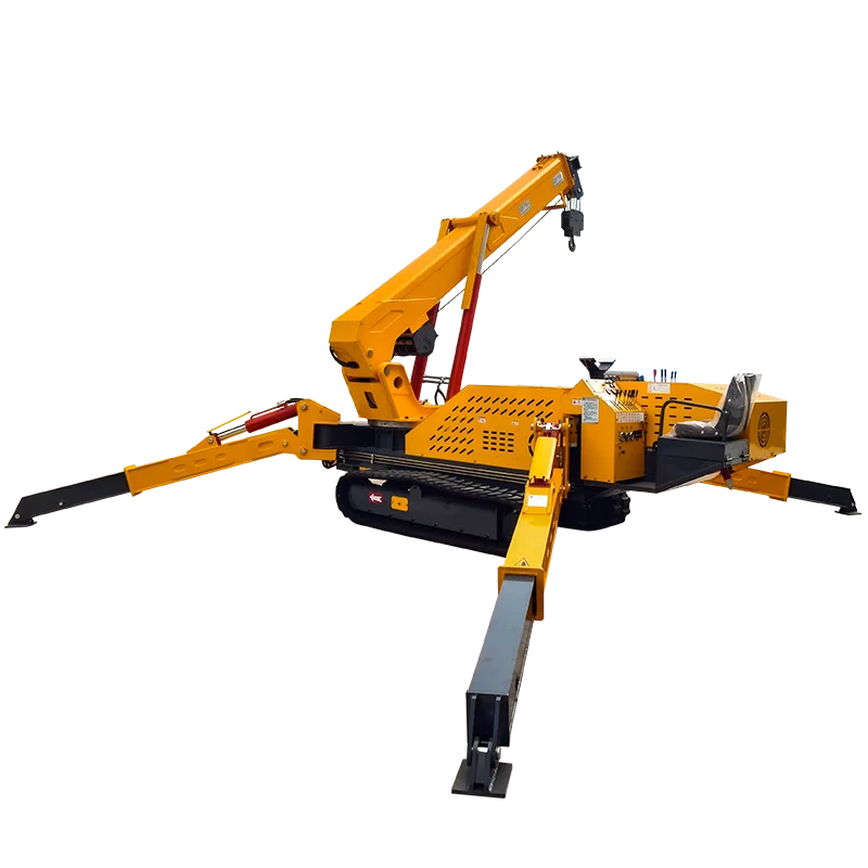

Hot Sale Construction Hydraulic Crawler Spider Crane 10ton 22m Dual Power Spider Crane with Long Arm