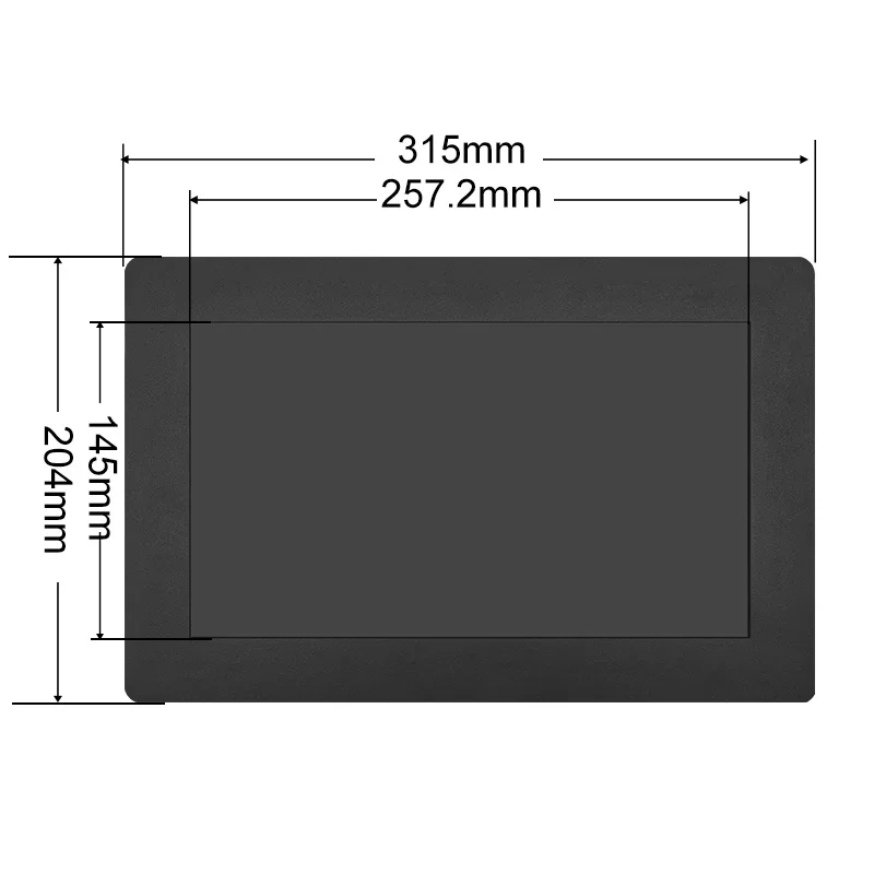 Snap-in Metal Shell 11.6 inch industrial TFT Lcd  Resistive Touch Screen  Buckle External Installation with IPS