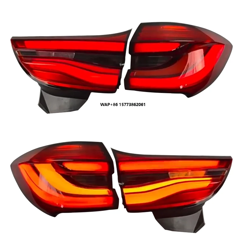 

Комплект из 2 штук для BMW 5 серии (535i, 550i) F07: задние фонари GT Plug and Play, обновленные светодиодные стоп-сигналы и указатели поворота, 2010-2017 гг.