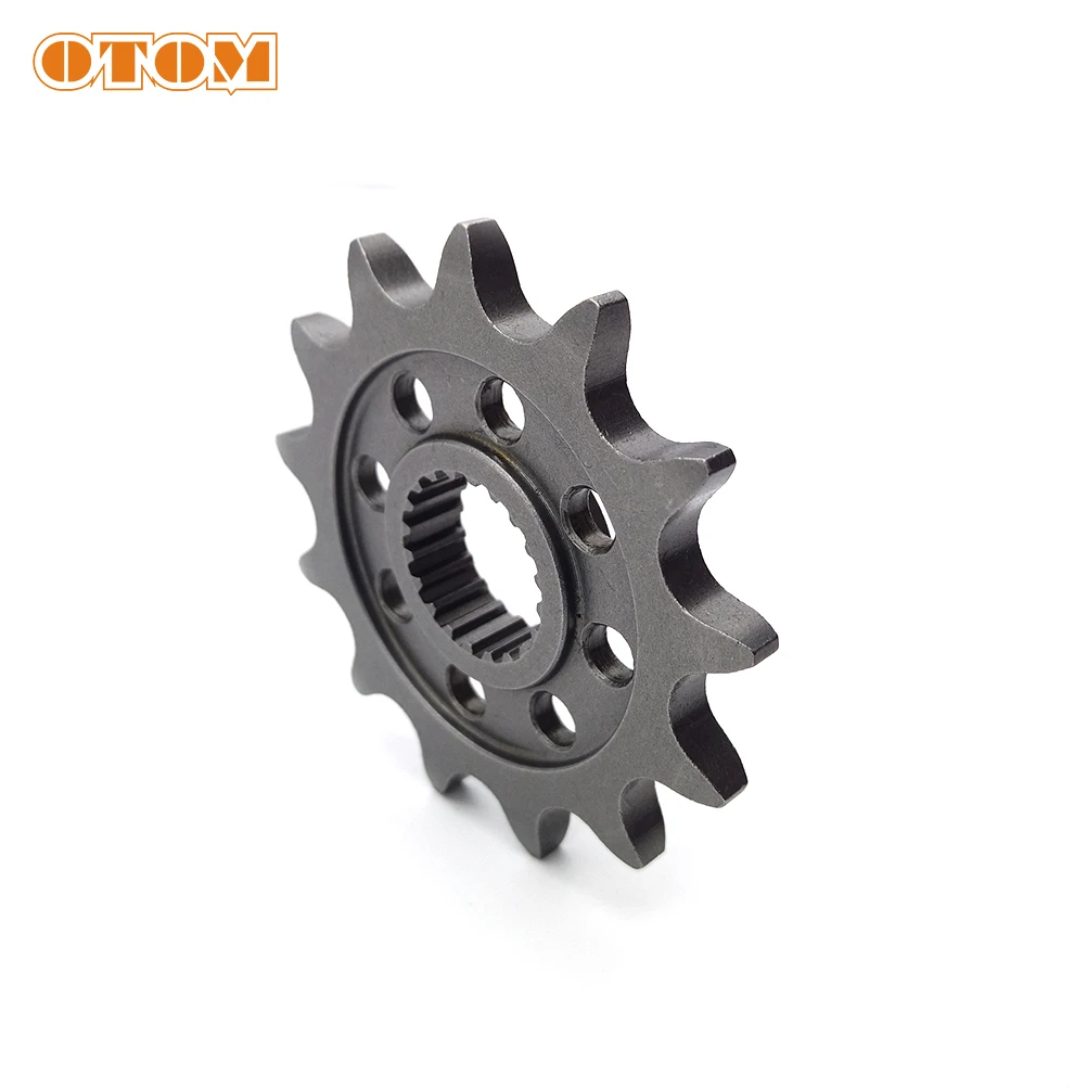 OTOM For KAWASAKI KX250F KX250X Motorcycle Chain Front Sprocket Dirt Bike Enduro Accessories Part 520-13T Engine Forged Sprocket