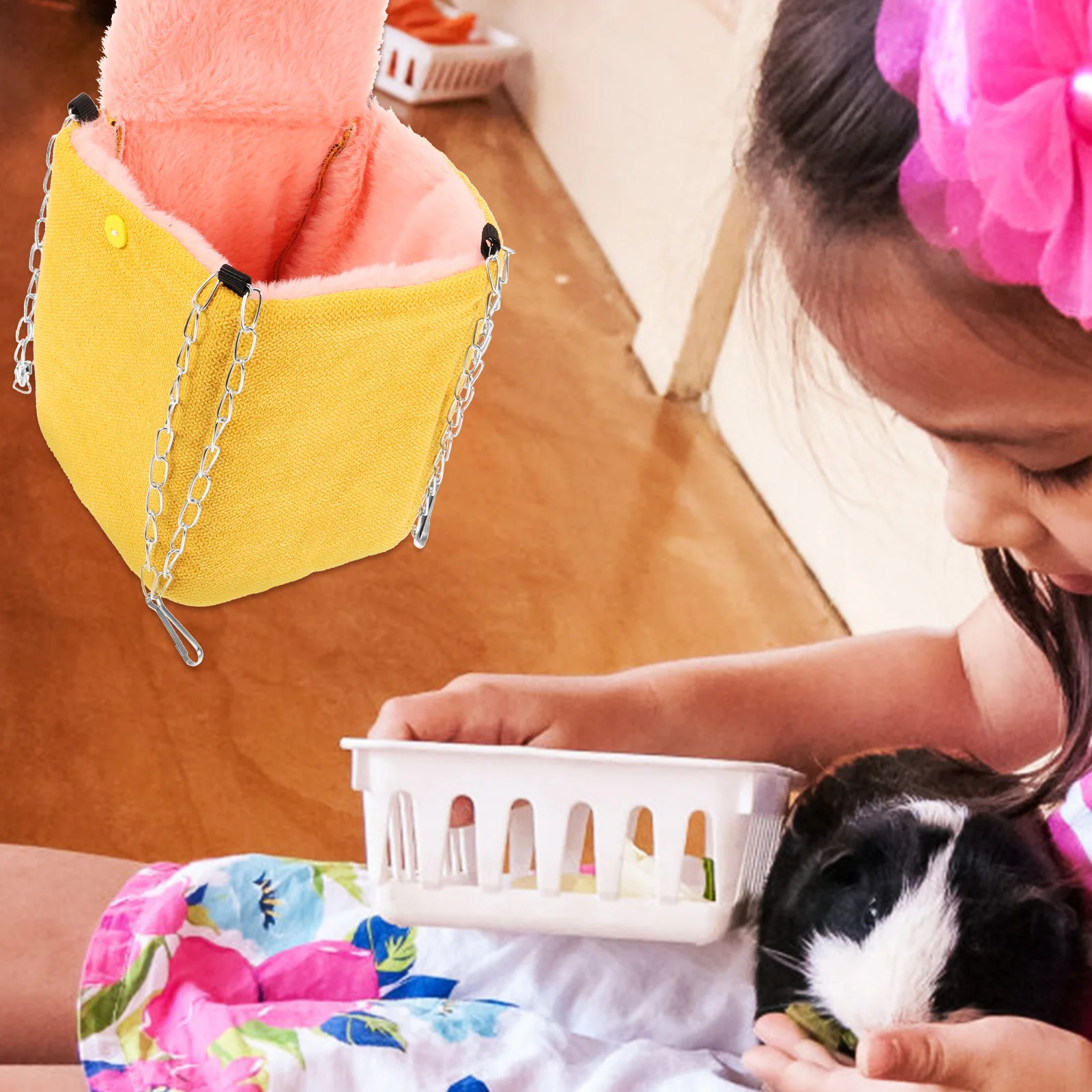 

Parrot Cotton Nest Sleeping Bag Hanging Hammock For Small Pets Warm Bed Hamster Chinchilla Rat Cage Accessories Winter