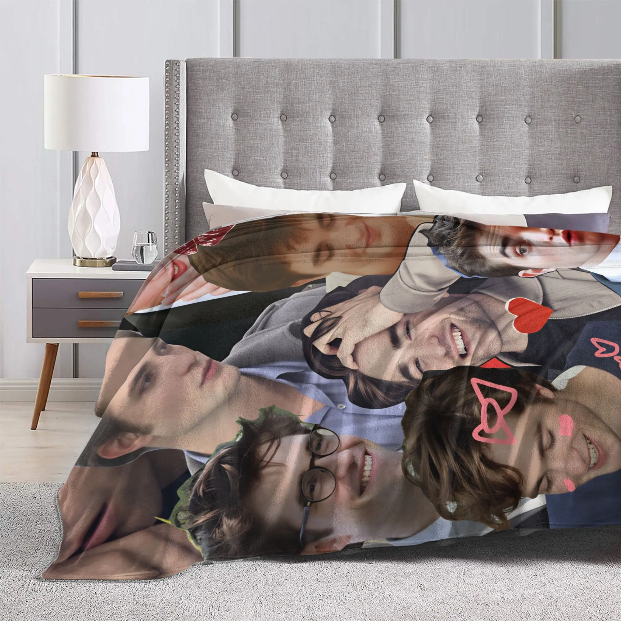 ديكور إدوارد الفانيلا بطانية الشتاء الشفق ساغا الدافئة رمي بطانية للفتيات الفتيان غرفة نوم الشارع المفرش أريكة غطاء سرير