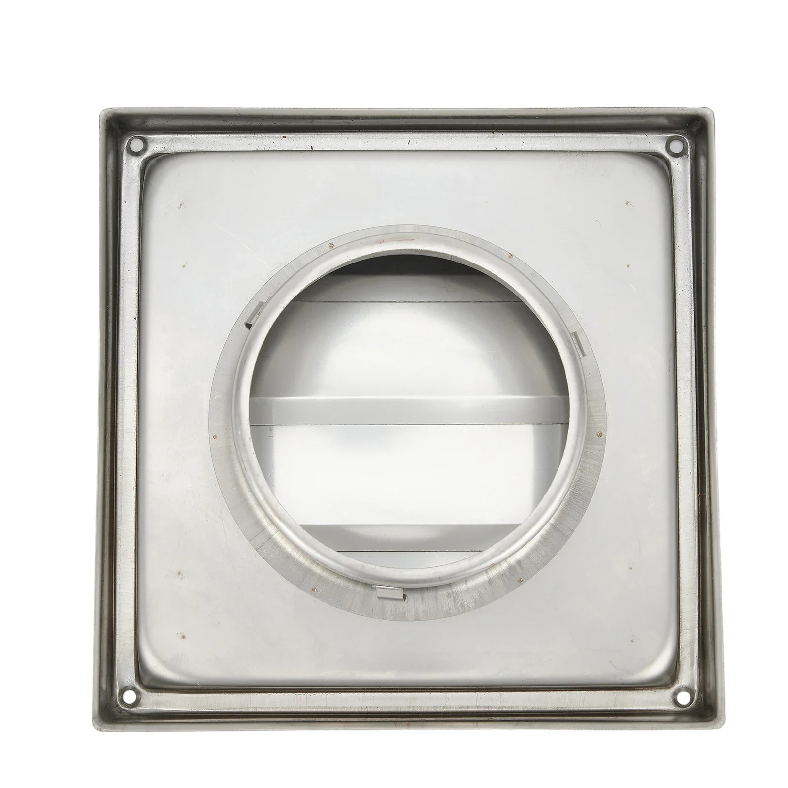 304 Stainless Steel Exterior Wall Vent Movable Square Air Outlet Long Lasting And Corrosion Resistant 100MM Size Application