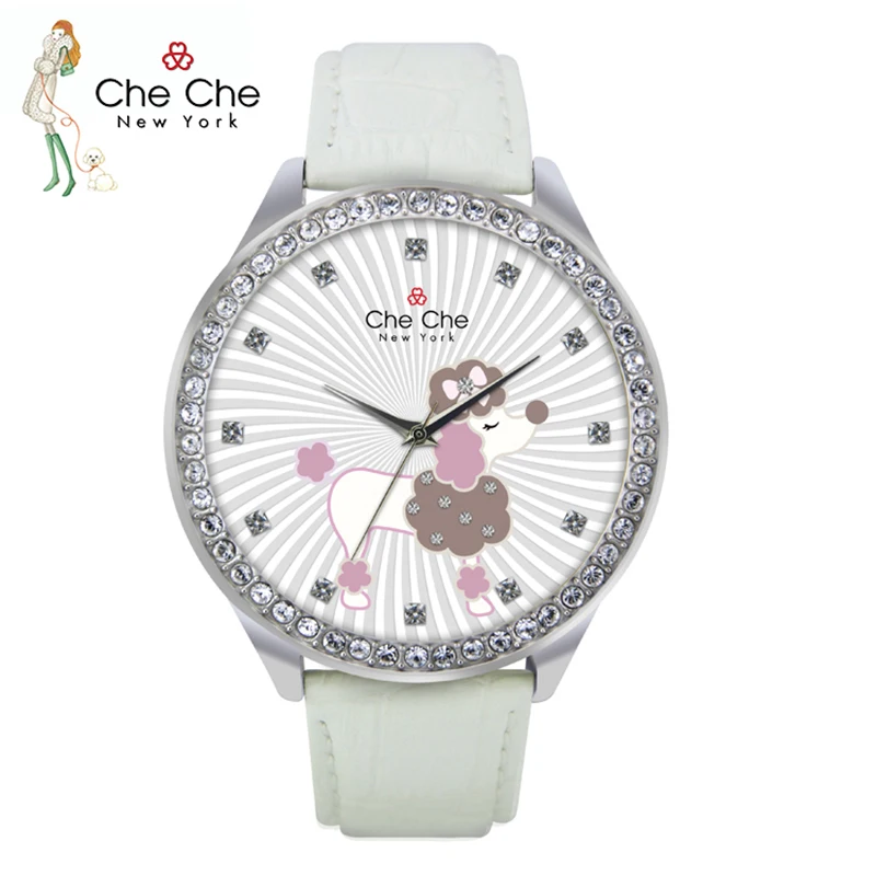 CHE CHE CC030 watch for women fashion elf cute pet stone boy women's watches sweet cos street beat gift