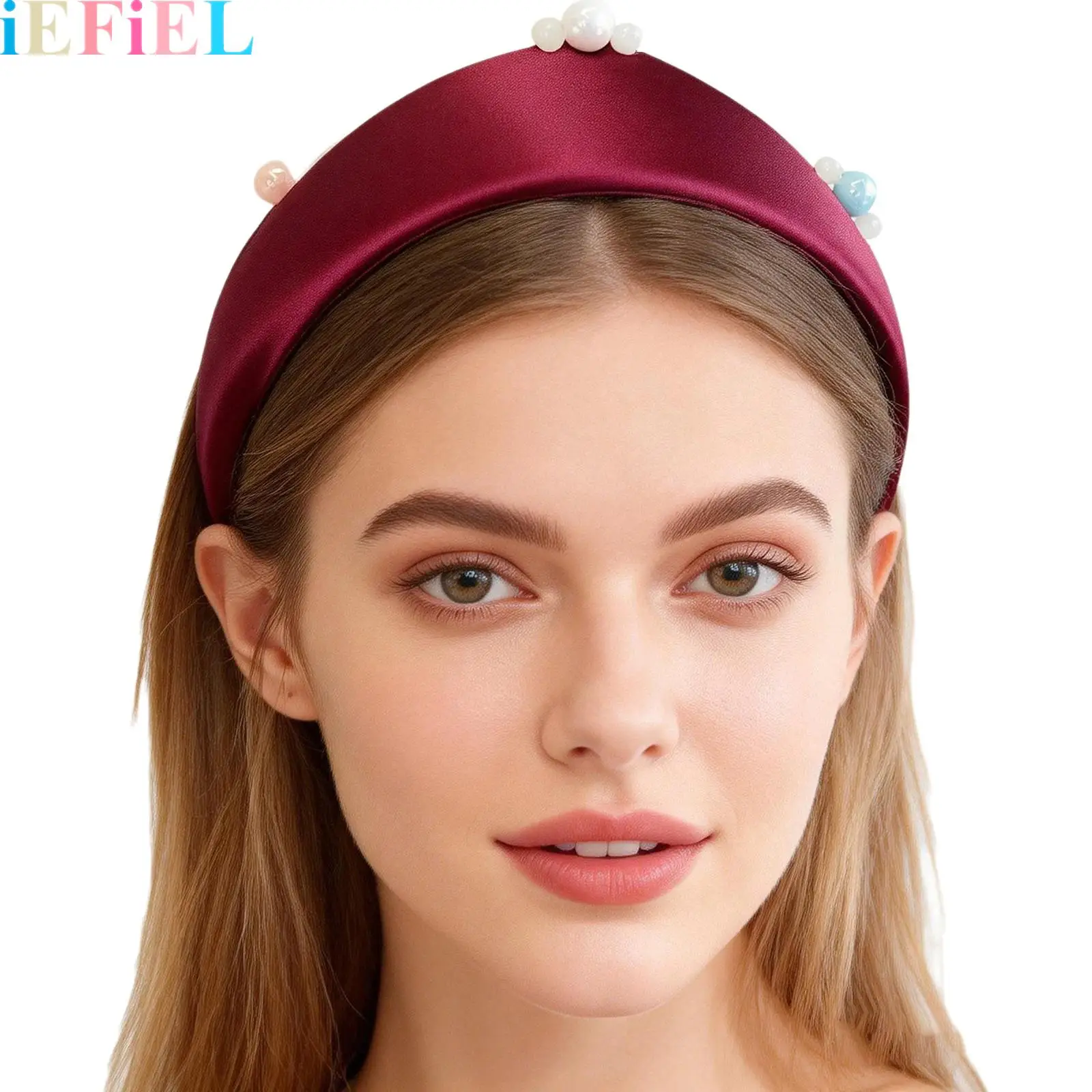 

1Pcs Adjustable Princess Head Coronet Medieval Elizabethan Crown Headpiece Headband Hair Accessories for Women