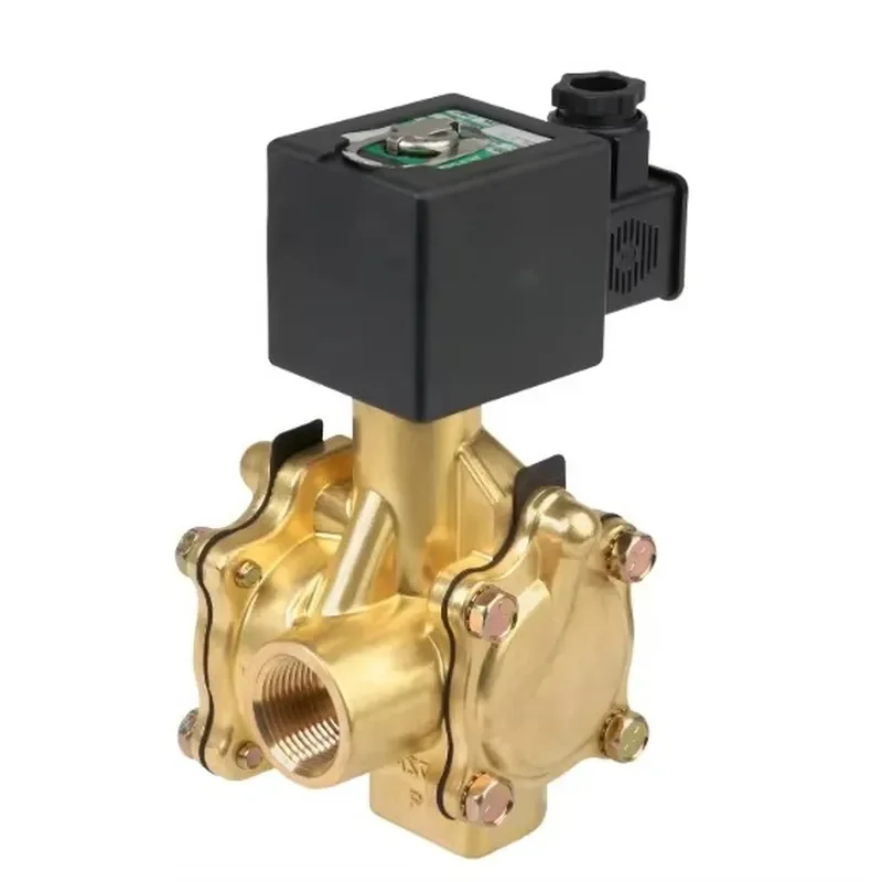 Solenoid Valve Pneumatic Hydraulic Control Brass Stainless Steel Water Oil Steam