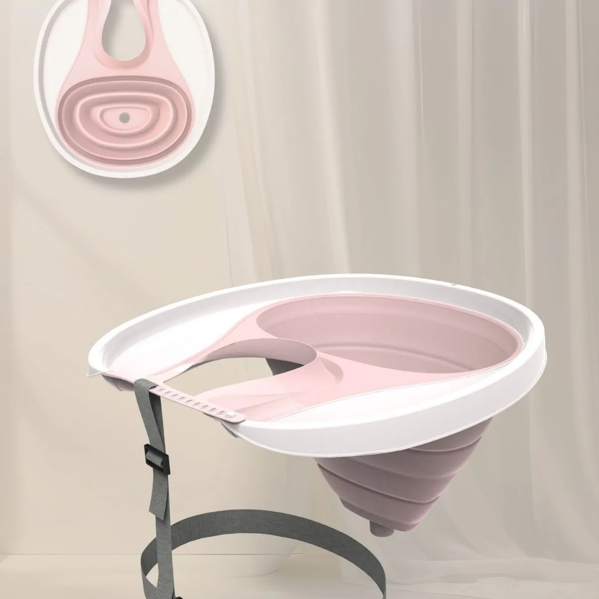 Universal Inverted‑hair‑washing Gadget, Recliner, Shampoo Basin for Patients