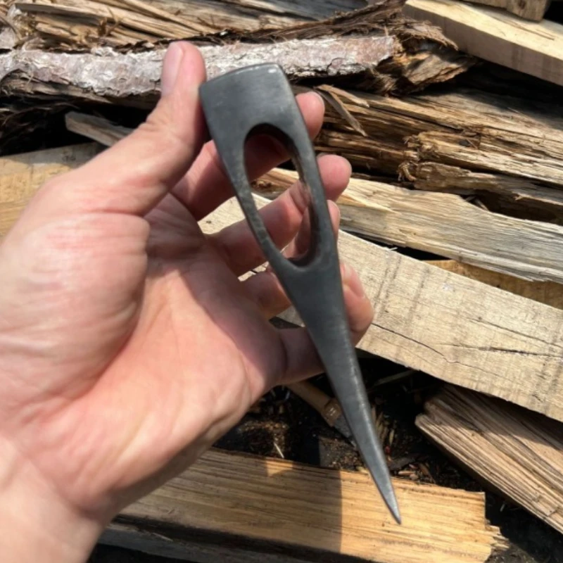 สูงแมงกานีสเหล็กขวานหัวเท่านั้นปลอม Eagle Beak ขวานกลางแจ้ง Camping Multitool ขวานหัวเข้าสู่ระบบไม้ Chopper เครื่องมือ