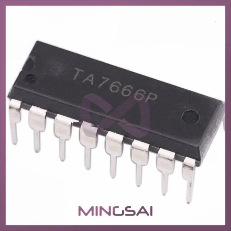 10pcs/lot TA7666P TA7666 DIP-16 In Stock