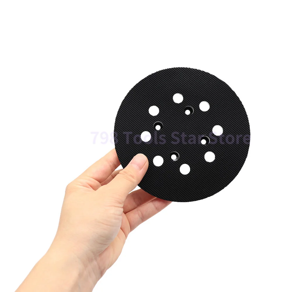 1PC 5 Inch 125mm 8 Hole Hook and Loop Sanding Disc Backing Pad for Bosch PEX 300 PEX 400 AE PEX 4000 AE Power Tool Accessories