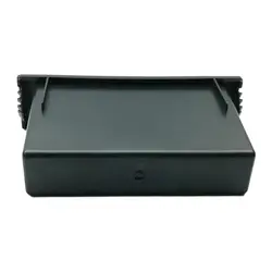 Car Stereo Radio Storage Box Easily Install PP Universal Replacement Single Din Storage Compartment for Stereo Radio