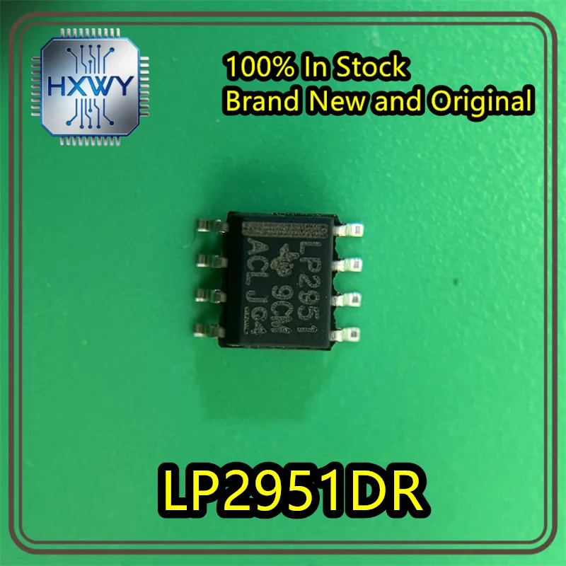 

(10/50 pieces) Original LP2951DR LP2951 SOIC-8 100mA 30 Low Dropout Voltage Regulator Chip Brand New and In Stock