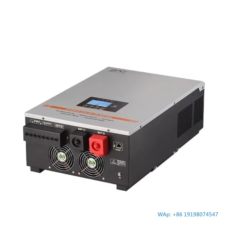 

24V DC to AC 120V 220V Pure Sine Wave Off Grid Hybrid Solar Inverter with MPPT