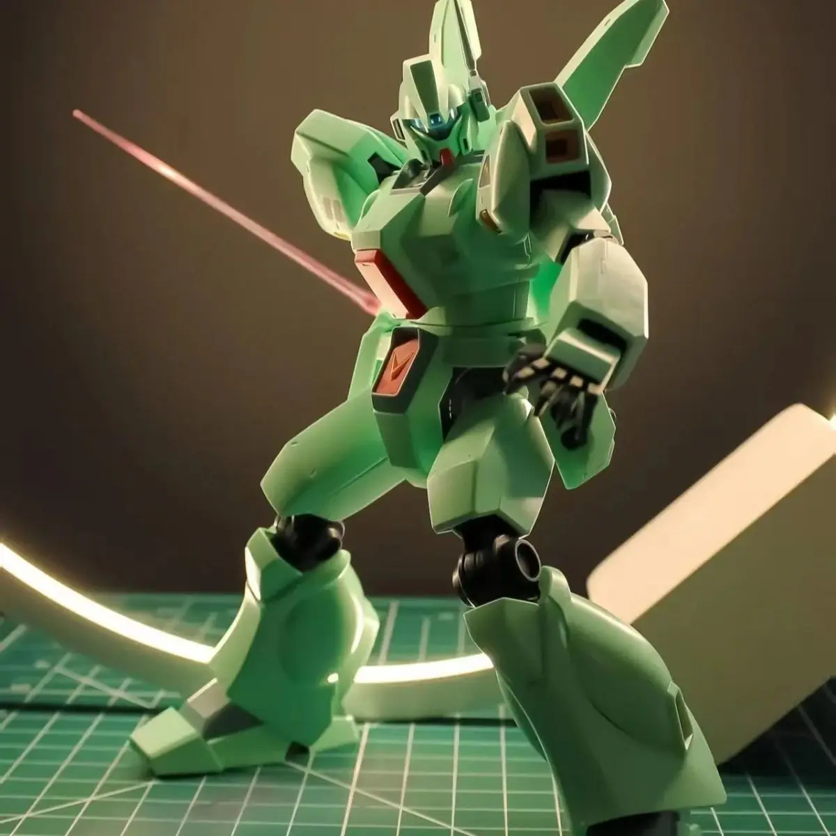 

Jirui Model Jegan Yuu Kajima Assembly Model Kit Rgm-89 Hg 1/144 Action Figures Robot Plastic Model Kits Hobby Toys