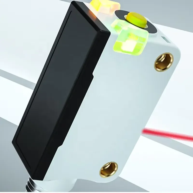 PSE Square NPN PNP Polarized Reflection Photoelectric Sensor For Transparent Detection
