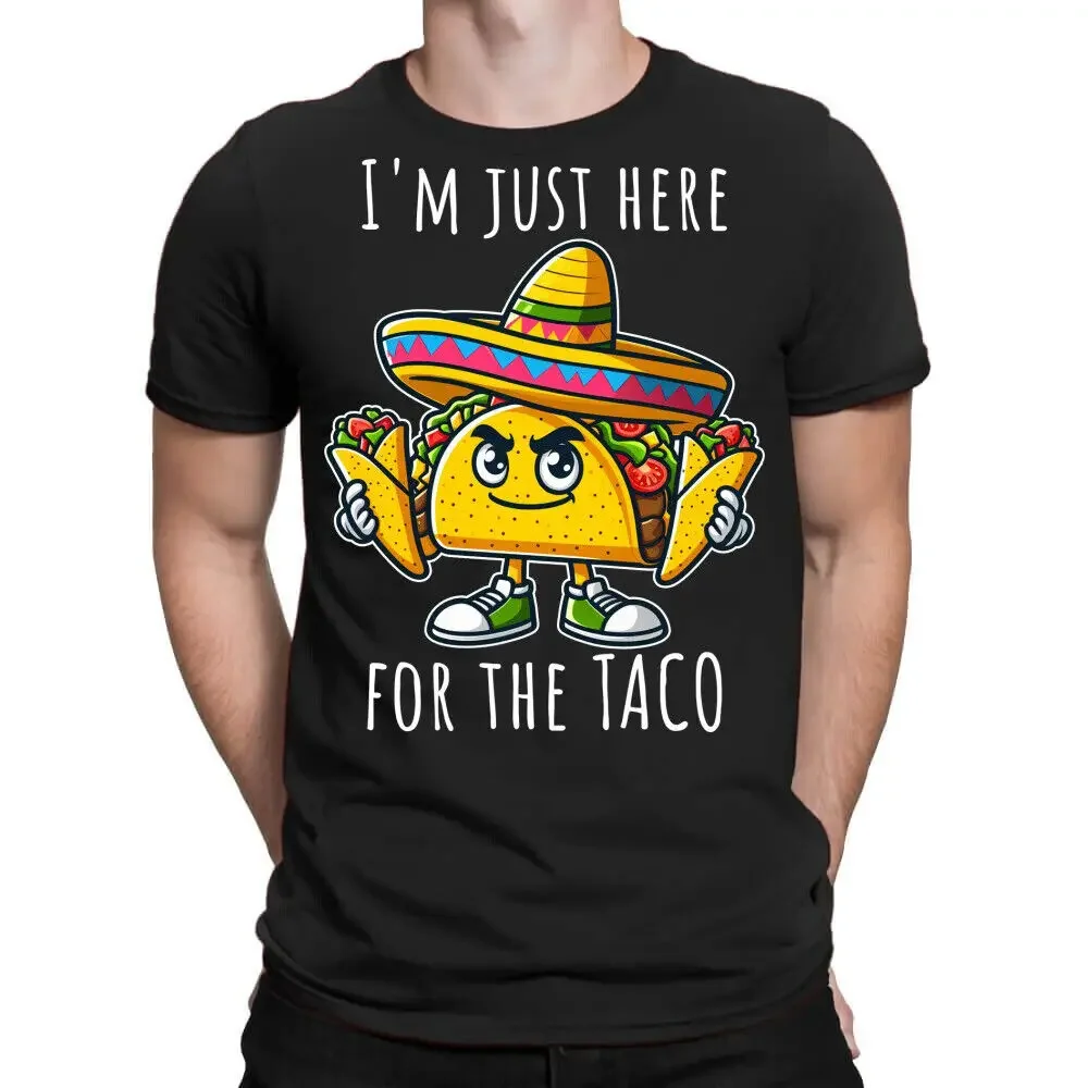 BEST TO BUY Dark REtro I'm Just Here For The Guac S-5XL Premium Gift T-Shirt Art