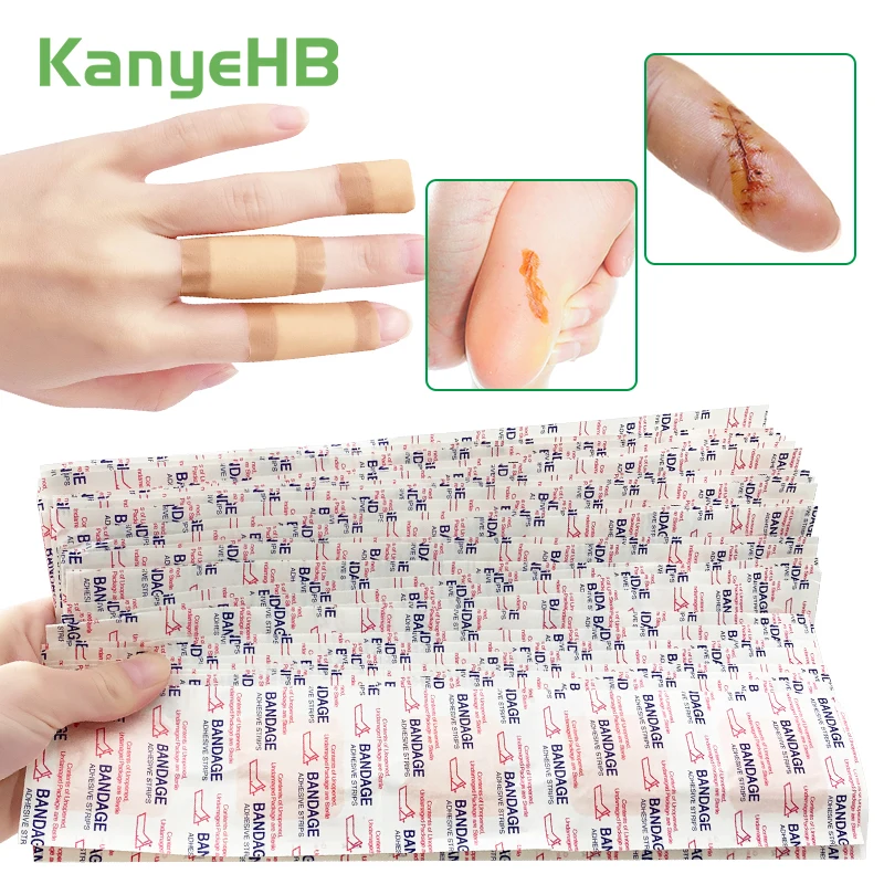 

60pcs Waterproof First Aid Bandage Emergency Band-aid Medical Wound Hemostasis Patch Sticker Pain Relief Adhesive Plaster A1583