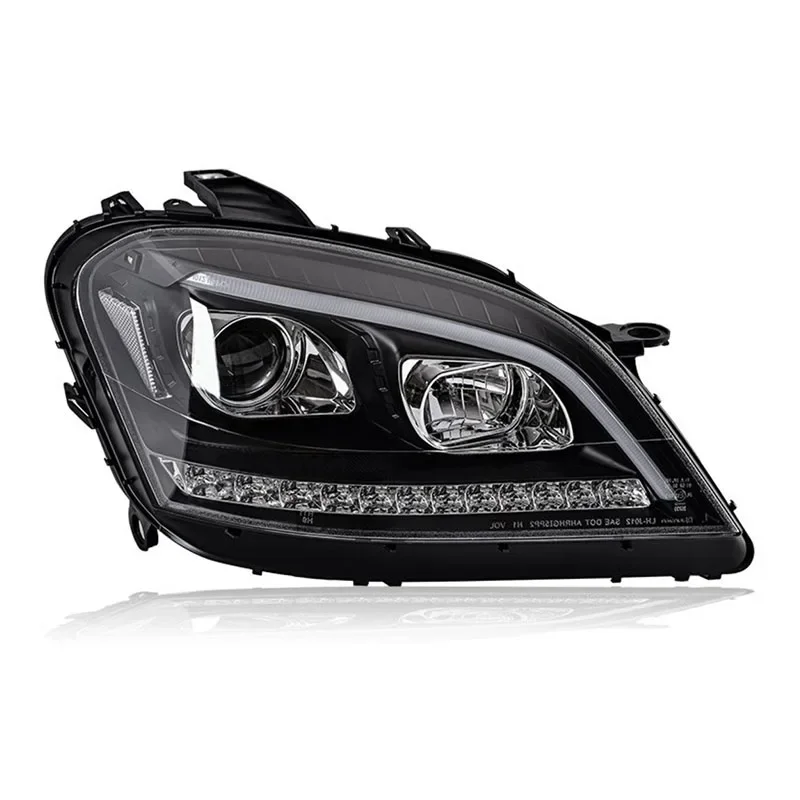 

SJC For W164 Modified Headlamp Assembly 2009-2011 ML350 500 Daytime LED Streamer Lamp Car Accessories