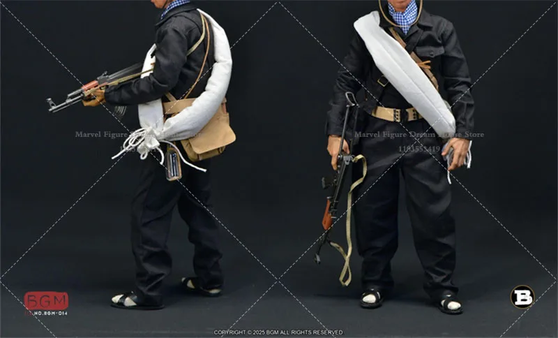 BGM 1/6 مقياس الحملة التعاونية المدنية العسكرية الذكور الملابس القتالية ل 12 بوصة عمل الشكل الجندي BGM-014A BGM-014B #6