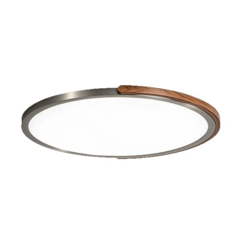 Minimal ultra-thin bedroom ceiling light modern simple round light source full spectrum eye protection anti-blue light study