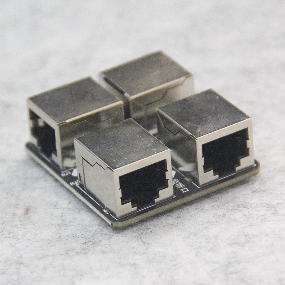 Wireshark Network Packet Capture Mod Replica Monitoring Ethernet Communication RJ45 Connector Passive Ethernet Tap