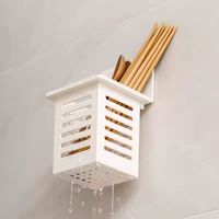 Punch-Free Toothpaste Holder Storage Rack Wall Mounted Toothpaste Toothbrush Organizer Bathroom Rack Kitchen Storage Box