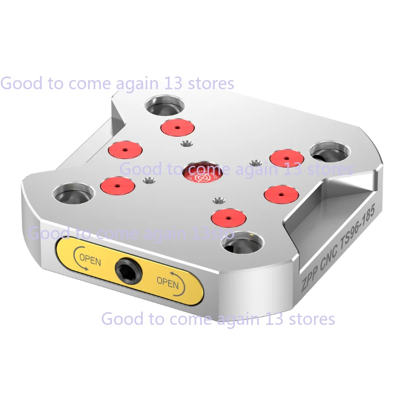 1pc Zero Point Positioning Quick Change Fixture CNC Four-axis Five-axis Bridge L Block Manual Self-centering Vice TS52TS96