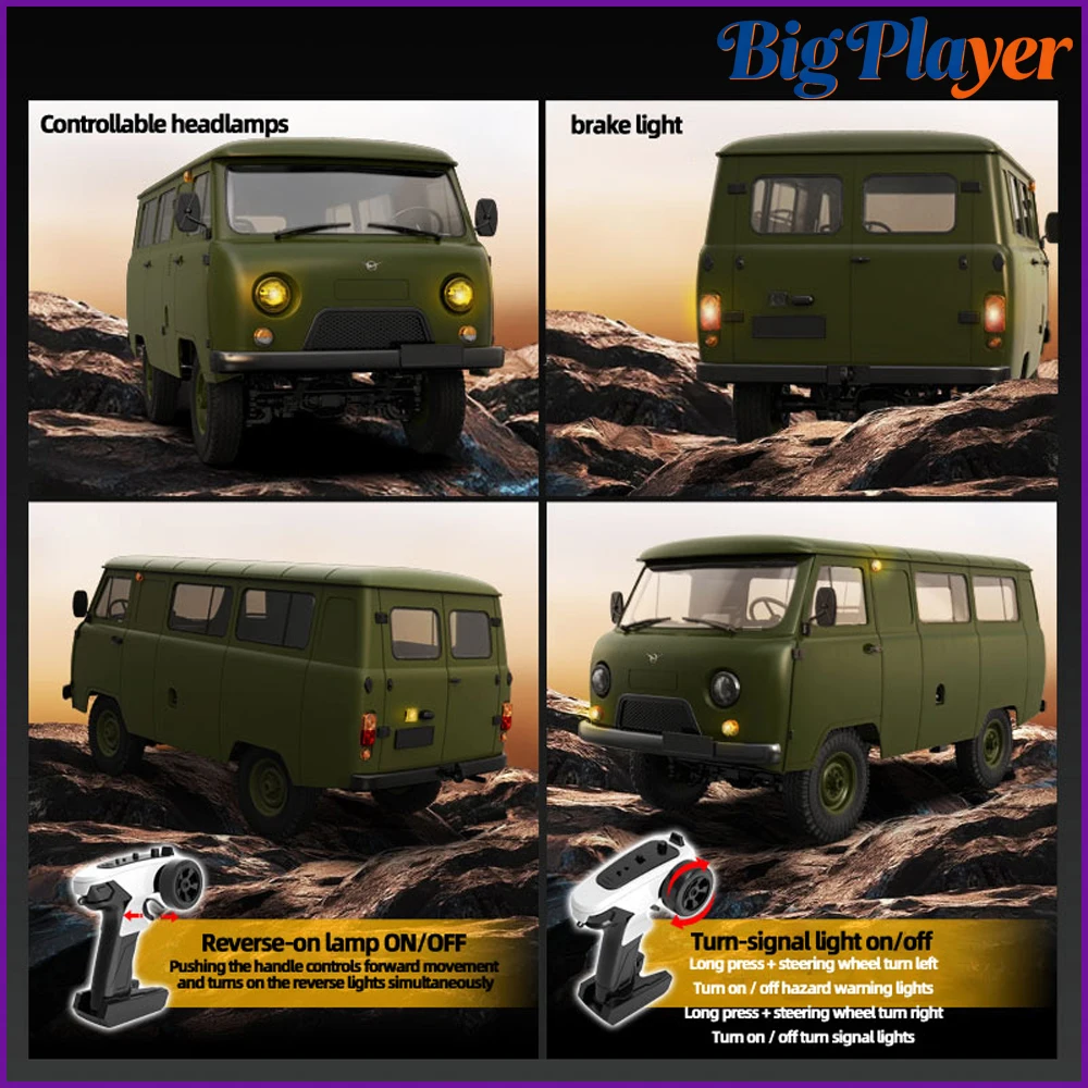 WPL C104 1:12 4WD Off-Road Van – Rc Hobby World recenzja i cena