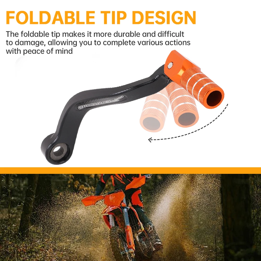 Motorcycle CNC Gear Shifter Shift Pedal Lever For KTM SX EXC XC XCW SXF XCF XCFW EXCF MXC TPI 125 150 200 250 350 2017-2022 JFG