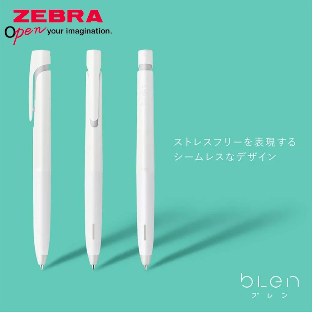 Japan ZEBRA Blen Ballpoint Pen BAS88 0.5mm/0.7mm School Acsesories Back To School Kawaii Stationery Office Accessories
