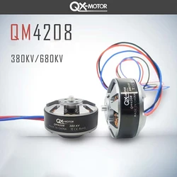 QX-MOTOR QM4208 380/580/680KV 3508 Brushless Motor Accessories For RC Multirotor Quadcopter Hexa Drone