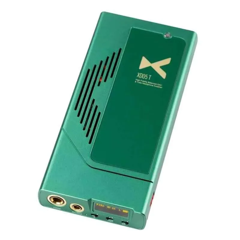 2025XD05T Portable Electronic Tube Audio Decoder Headphone Amplifier With 4.4 Full Balanced Vacuum Tube