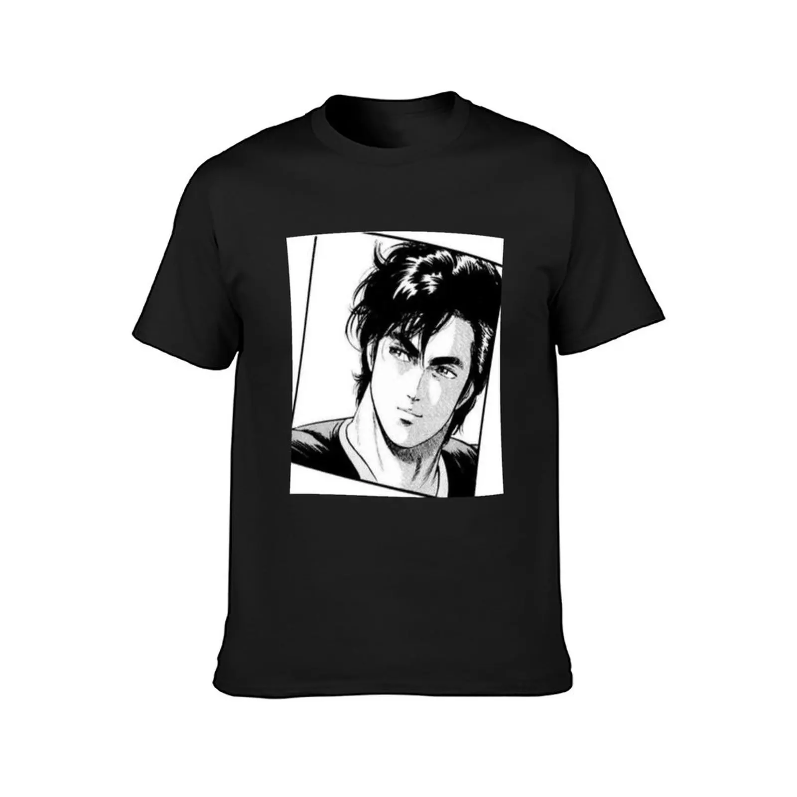 City Hunter - Ryo Saeba T-Shirt kawaii clothes graphics quick-drying Short sleeve tee men