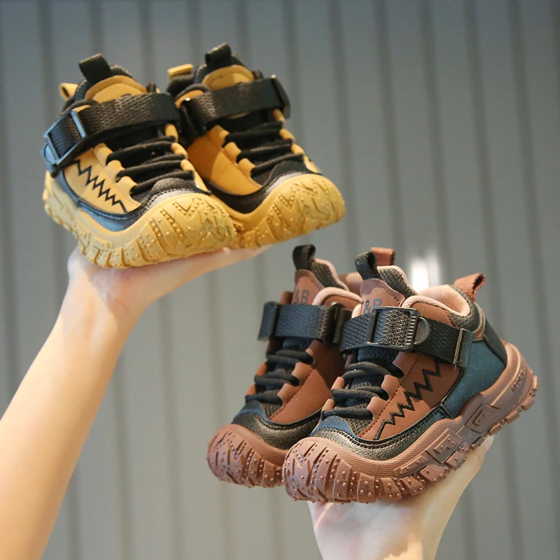 

2025 Kids Sneakers Anti-slip Wear-resistant Shoes Children Boys Outdoor Sports Shoes Toddler Girls Casual Running Shoes
