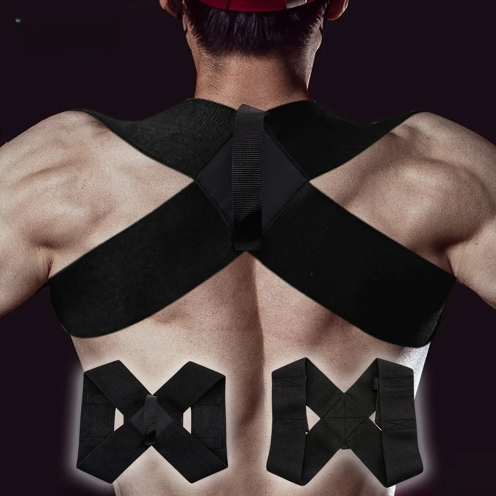 

Регулируемый пояс для коррекции осанки спины, плеч, поддержка позвоночника, изменение формы тела, домашний офис, спорт, верхняя часть, улучшение осанки спины