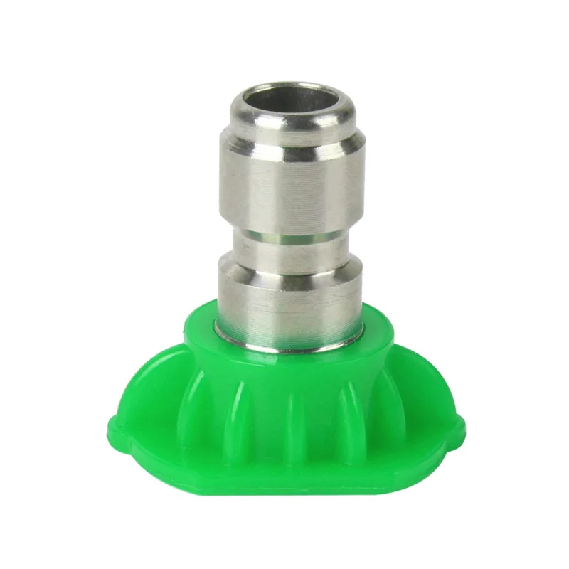 Lavadora De Pressão Bico De Pulverização Conjunto De Ponta, Bico De Pulverizador De Substituição Dicas Para Lavadoras De Pressão Acessórios, Verde, 5 Pacote