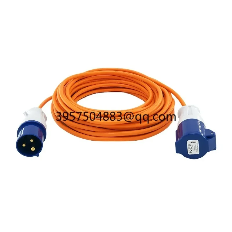 caravan camping 10/25M CEE hook up mains cable extension lead 16A 230V H05VV-F 3*1.5/2.5MM