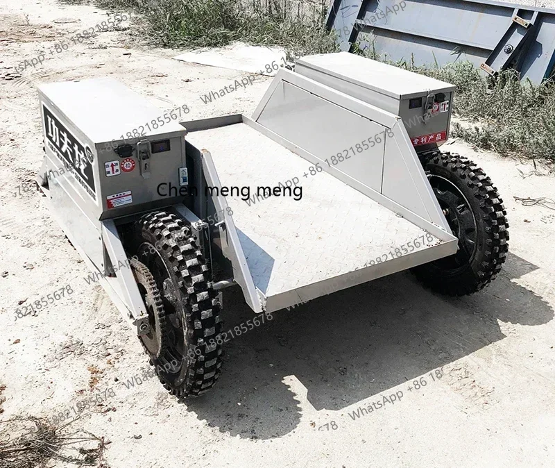 2003Electric Four-Wheel Remote Control All-Terrain Flat Customized Four-Wheel Drive Truck off-Road Tire Mountain Road