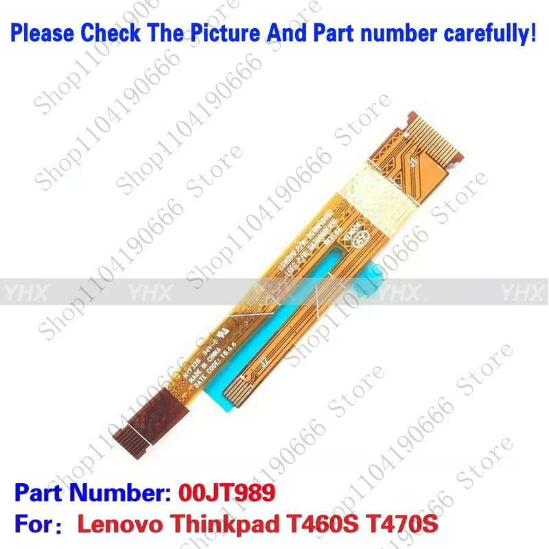 

++Notebook computer components New For Lenovo Thinkpad T460S T470S Fingerprint Cable Wire Line 00JT989.++