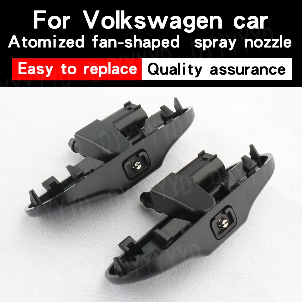 Front Windshield Washer Nozzles Jet Heate Set For VW Tiguan Amarok Scirocco Passat B6 B7 Jetta Tiguan Golf 5 MK5 6 MK6 2KD985955